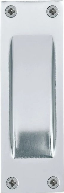 Hoppe Schiebetürgriff Muschel 421P aus Aluminium in Silber Natur poliert - Bild 1