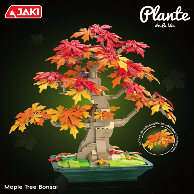 JAKI Baustein-Bonsai-Ahornbaum-Modellbausatz, Natur, Bunt / Mehrfarbig - Bild 2