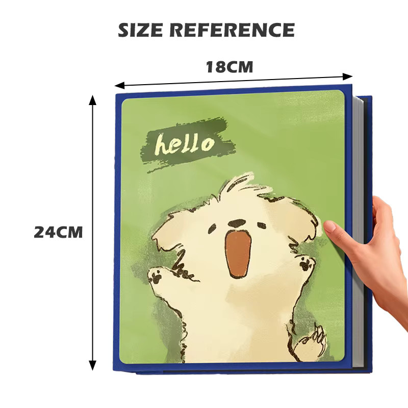 6-Zoll Fotoalbum als Gedenkalbum für Haustiere und Kinder mit 200 Blatt Papier für ein großes Fassungsvermögen - Bild 3
