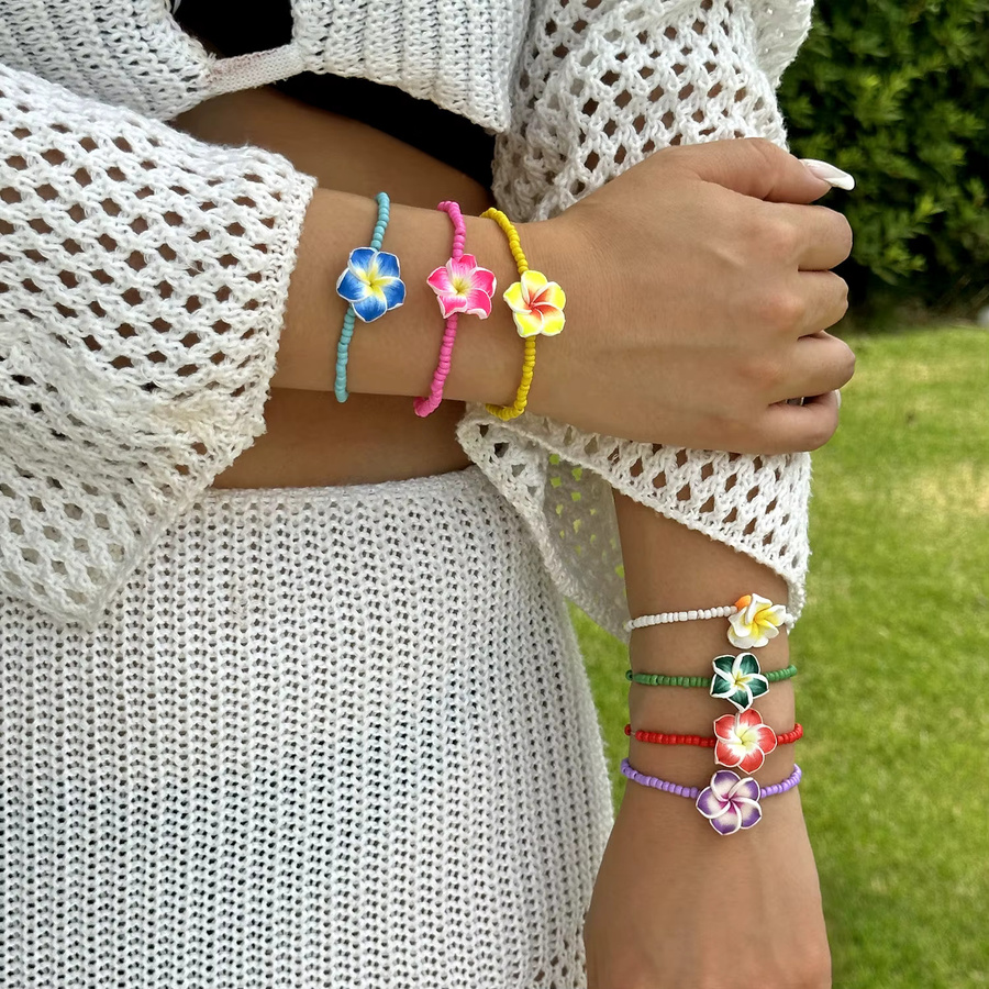 RINHOO FRIENDSHIP Armband, Ton, Perle, Bunt, Damen - Bild 2