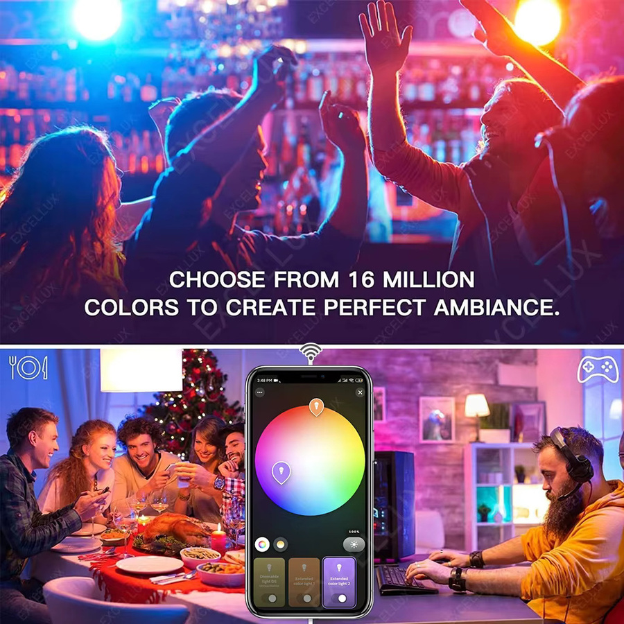Arteco Zigbee Smart LED Glühbirne E27 in Weiß mit WiFi und Kompatibilität für Alexa und Google Assistant, 15W - Bild 2