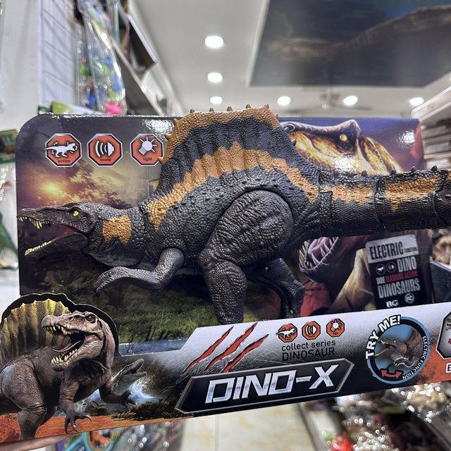 PRELEXT Spinosaurus Elektrischer Dinosaurier, mit Sound- und Lichteffekt, ab 14 Jahren - Bild 1
