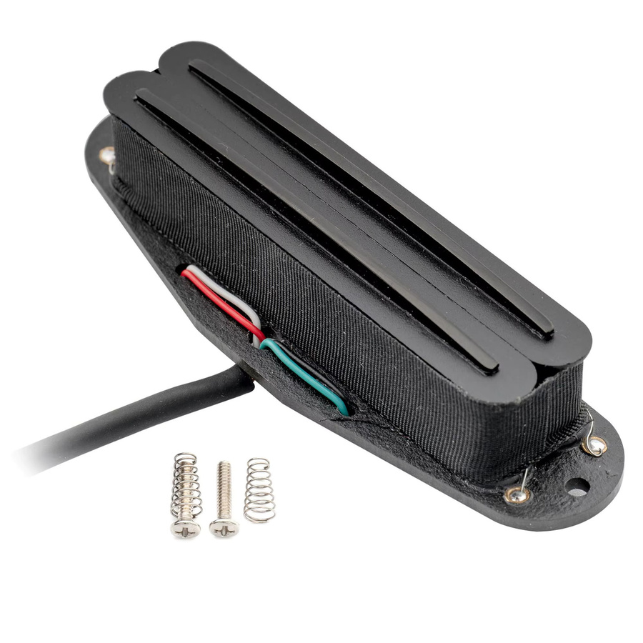 Artec SBA73 Alnico 5 Rail Blade Humbucker All Position Pickup 12K für E-Gitarre im ST-Stil, Schwarz - Bild 5