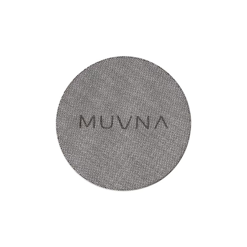 Muvna Espresso Puck Sieb aus Edelstahl in Silber, runder Kaffeefilter für Baristas - Bild 6