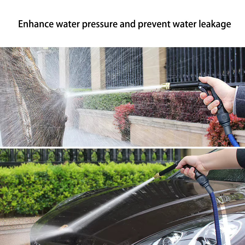 Tragbare Hochdruck-Wasserpistole zur Reinigung von Auto und Waschmaschine sowie als Sprinkler-Düse für den Gartenschlauch - Bild 2