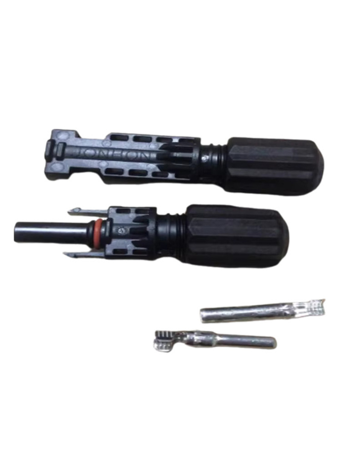 Jonhon 1500V-MCFour DC-Steckverbinder für HUAWEI Wechselrichter, 3-Phasen-Solarpanel-Stecker, Schwarz - Bild 2