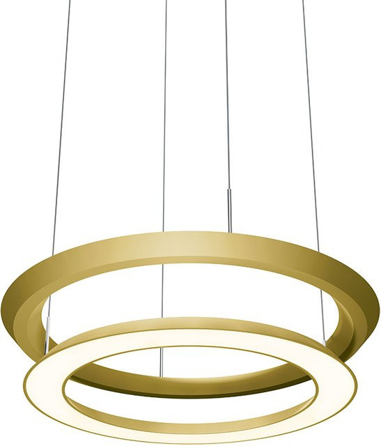 Oligo Yano LED-Pendelleuchte in Bronze mit weißem Baldachin und Tunable White (2200K - 5000K) - Bild 1