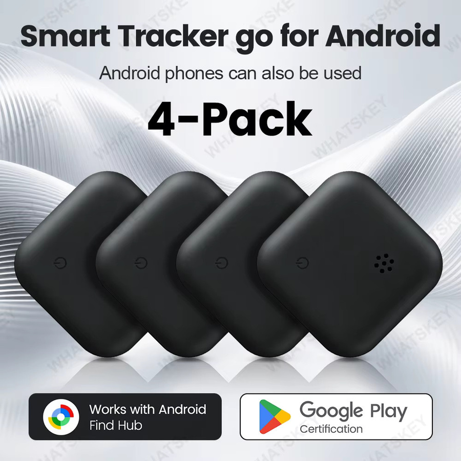 4er-Set Peocke Sicherheits-Tracker für Android in Weiß mit Google Find My Smart Tag zur Standortbestimmung für Xiaomi und Samsung - Bild 3