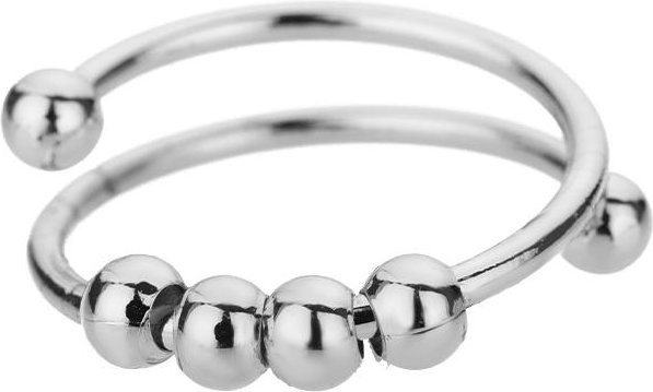Ring Edelstahl, Perlen, Gold, Damen - Bild 1