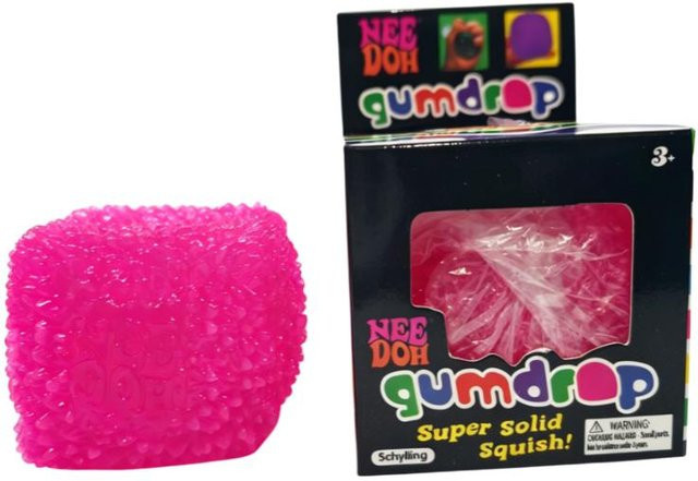 Schylling Nee Doh Malzzucker Eiswürfel, Weiches Sensorisches Fidget Spielzeug - Bild 1