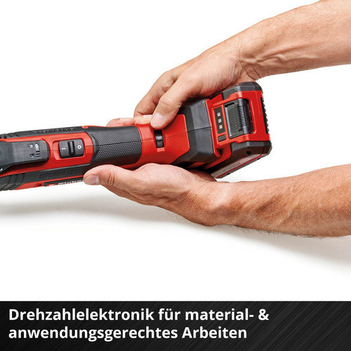 Einhell Professional Akku-Multifunktionswerkzeug TP-MG 18 Li BL Solo Power X-Change bürstenlos in Schwarz-Rot - Bild 2