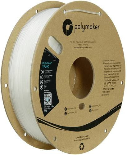Polymaker PolyFlex TPU90 Filament flexibel 1.75mm transparent 750g - Bild 1