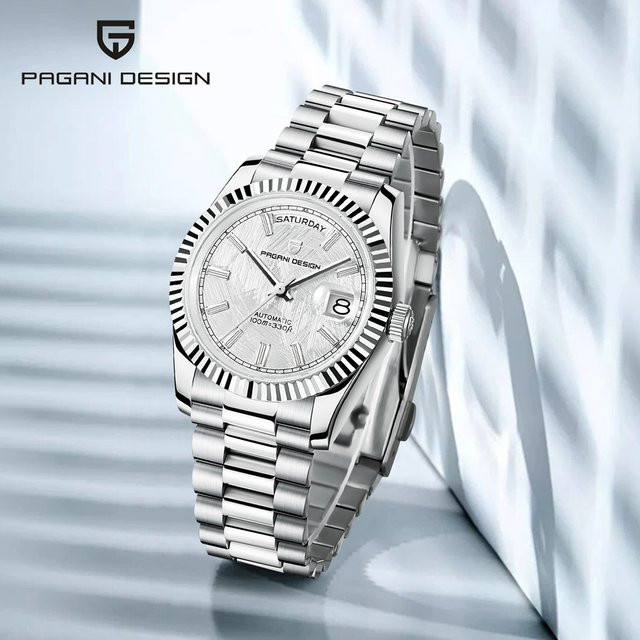 Pagani Design Armbanduhr Automatik, Edelstahl, Saphirglas, Herren - Bild 1