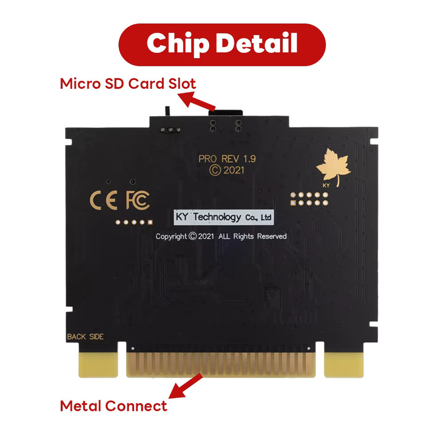 EVERDRIVE Retro LED-Lichtversion 800 in 1 SNES 16-Bit Spielekonsole Cartridge Game Card in Weiß für USA, EUR und Japan Konsolen - Bild 2