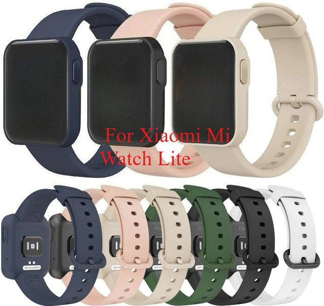 Xiaomi Uhrenarmband Silikon, Weiß, Unisex - Bild 1