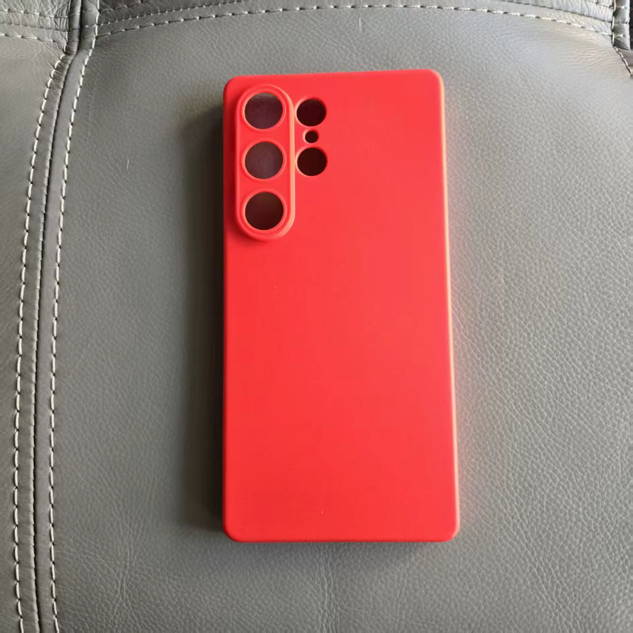 Flüssigsilikon Handyhülle für Samsung Galaxy S23 S24 S25 S21 S22 S23 Plus S20 S21 FE S24 Ultra 5G in Pink - Bild 2
