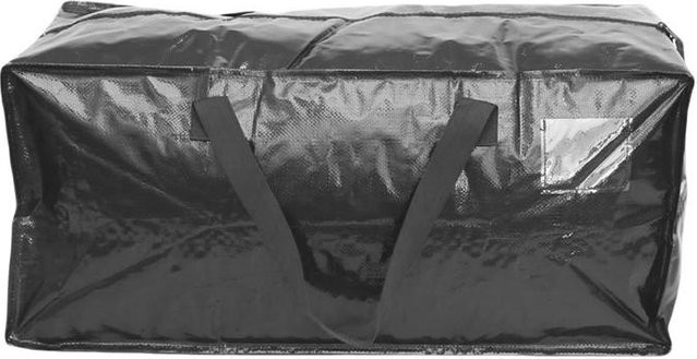 Extra große Hochleistungs-Aufbewahrungstasche in Schwarz zur platzsparenden Verpackung und Aufbewahrung - Bild 1