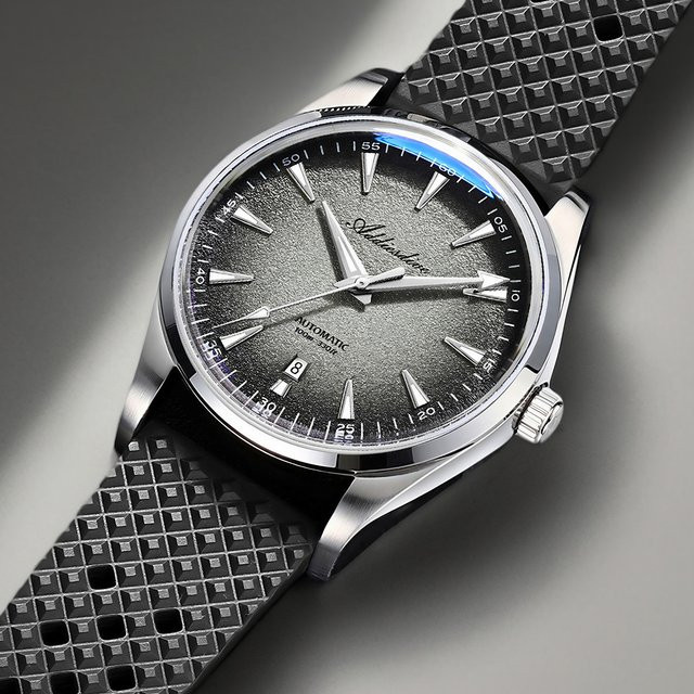 ADDIESDIVE Armbanduhr, Automatik, Edelstahl, Blau, Herren - Bild 1