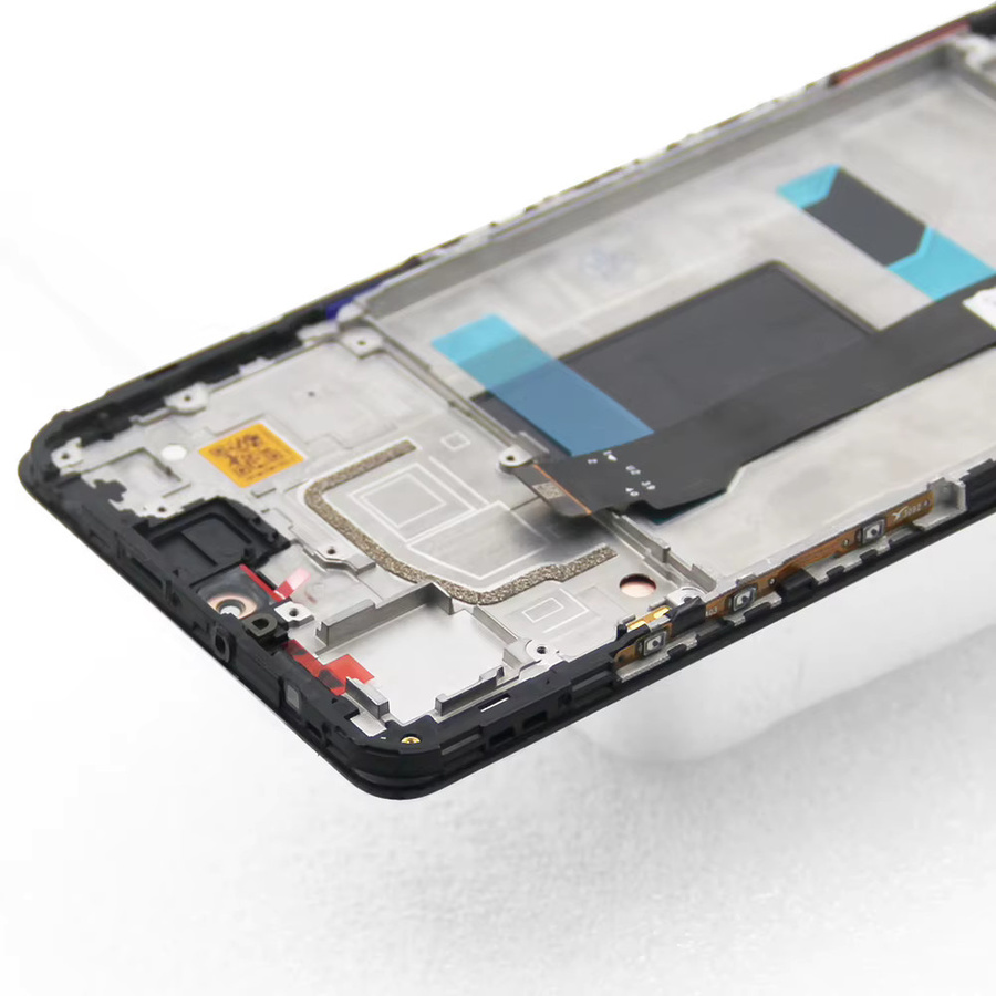 Xiaomi Redmi Note 12 Pro 5G OLED/TFT-Bildschirm mit Rahmen, LCD-Display und Touchscreen-Digitizer in Schwarz - Bild 4