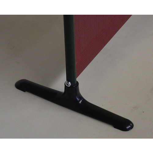 Sichtschutz Paravent von ANGERER FREIZEITMÖBEL aus Stahl und Polyethylen in Rot, Höhe: 165 cm, Breite: 165 cm - Bild 2
