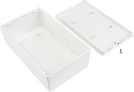 Camdenboss Easy Assembly CBEAC-04-WH Gehäuse aus Kunststoff in Weiß, B/T/H: 150 x 90 x 50 mm, 50 Stück - Bild 1