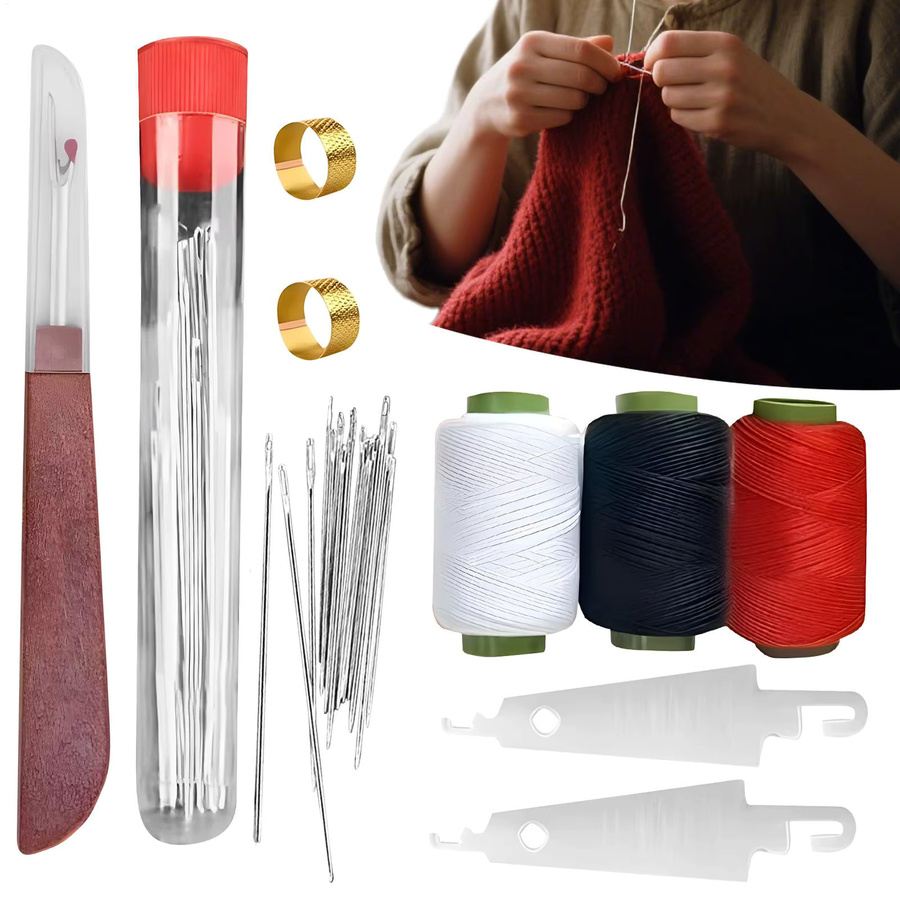 Sirin 37-teiliges Haushalts-Nähset in Multicolour mit Nadeln, Fäden und Zubehör - Bild 2