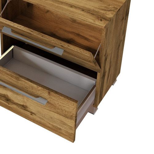 Waschbeckenunterschrank Livorno von HELD MÖBEL in Braun, B/H/T: 60 x 54 x 35 cm - Bild 2