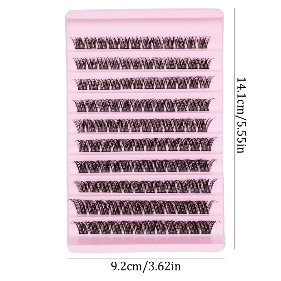 SEXYSHEEP Wispy Lash Extension Einzelwimpern, C-Curl, 30D - Bild 2