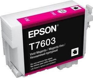 Epson T7603 Tintenpatrone Vivid Magenta für SureColor SC-P600, 25,9 ml - Bild 2