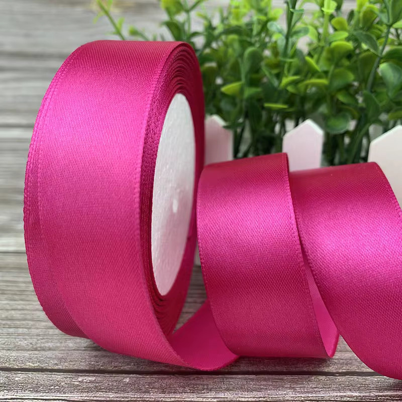 Lucky Bay Satinbänder zum Basteln und Dekorieren für Geschenke, Weihnachten und Hochzeiten, 25 Yards pro Rolle - Bild 3