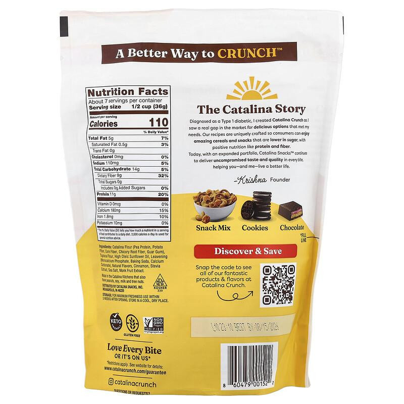 Catalina Crunch Protein-Müsli Zimt-Toast 255 g - Bild 2