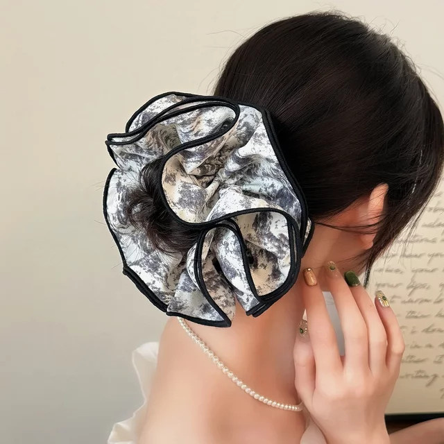 HIYAYZ Scrunchies Retro Tinte Malerei Stil, Damen - Bild 1