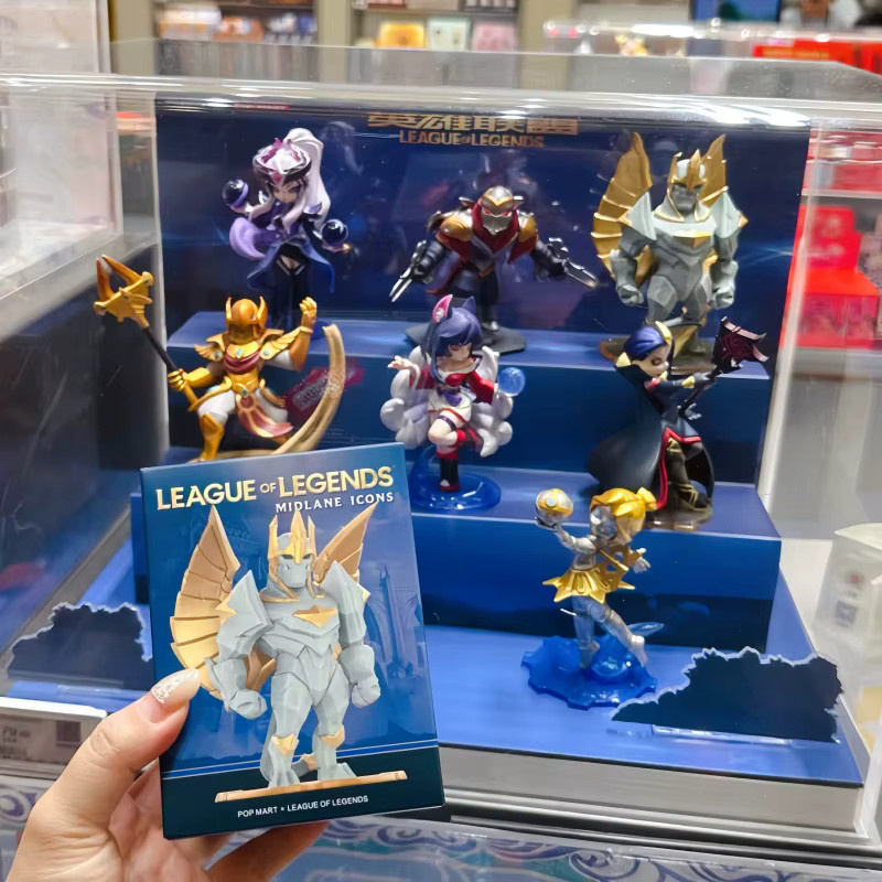 Popmart League Of Legends Mid Road Showdown, Spielzeug-Figur, Blindbox - Bild 2