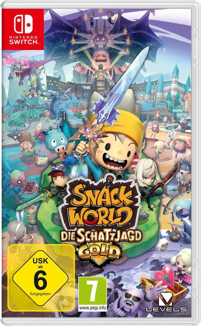 Snack World - Die Schatzjagd Gold Nintendo Switch Adventure RPG Rollenspiel - Bild 1