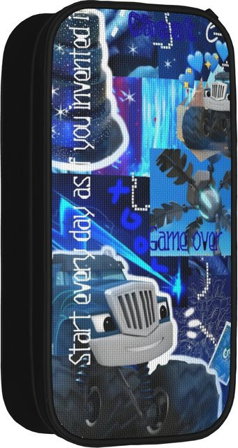 Muli Pack Bob Dylan Stiftebox doppellagig blau aus Polyester - Bild 1