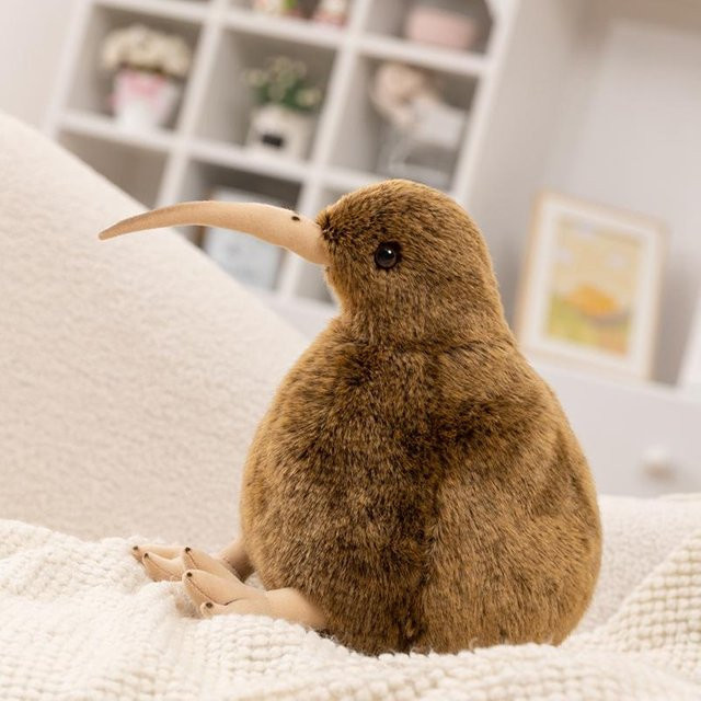 Yiran toy Kiwi Vogel Plüschtier, Braun, ab 3 Jahre - Bild 1
