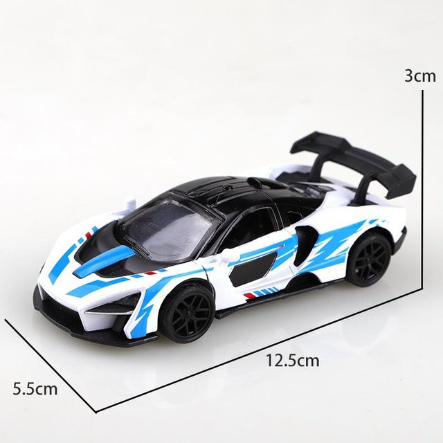 Linyi toy car Senna Legierung Rennwagen, 1:36, Rückziehbar, ab 3 Jahre - Bild 1