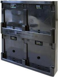 Datalogic Batterieladegerät mit 4 Ausgangsanschlüssen in Schwarz für P/N: 94ACC0245 (94ACC0246) - Bild 1