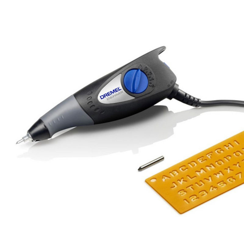 Dremel Gravierer 290-1 Kompaktwerkzeug mit Zubehör und Schablone, Mehrfarbig - Bild 3