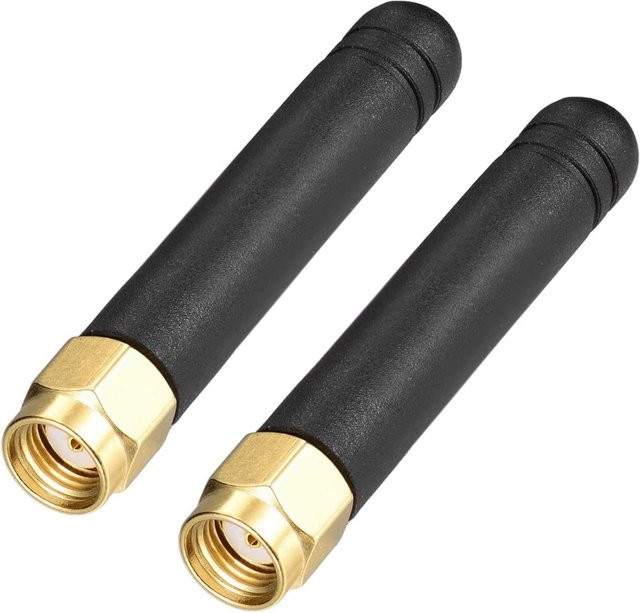 NOWEPOCH Dual Band WiFi Antenne 2,4 GHz und 5,8 GHz mit RP SMA Stecker in Schwarz - Bild 1
