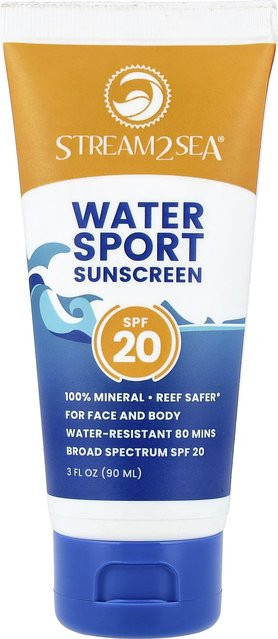 Stream2Sea Water Sports Sunscreen, LSF 20, 90 ml, Unisex - Bild 1