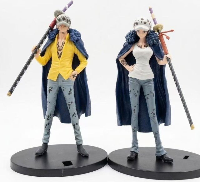 Bandai One Piece Luffy Law Actionfigur, 16cm, Kunststoff - Bild 1