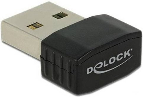 Delock 12461 Dual-Band WLAN Antenne für 2.4 GHz und 5 GHz mit USB-A Anschluss in Schwarz - Bild 1