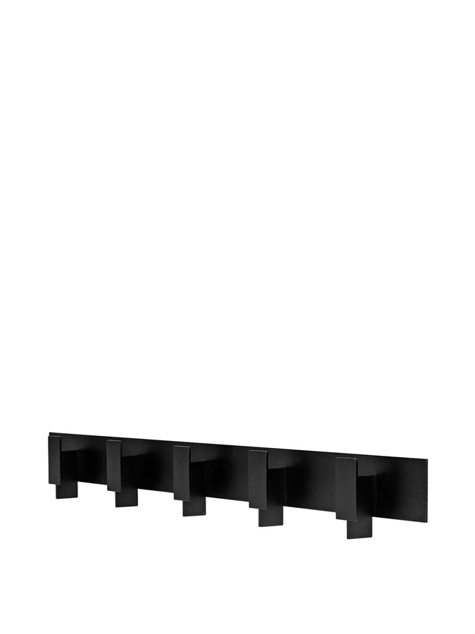 Ferm Living Lager Wandgarderobe aus Eisen in Schwarz pulverbeschichtet - Bild 2