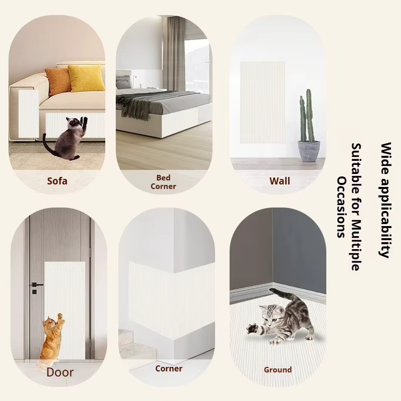 DHDH DIY-Teppich Set, 10 Stück, beige, selbstklebend und anti-rutsch, modern, B/B/H: 30 x 30 cm - Bild 3