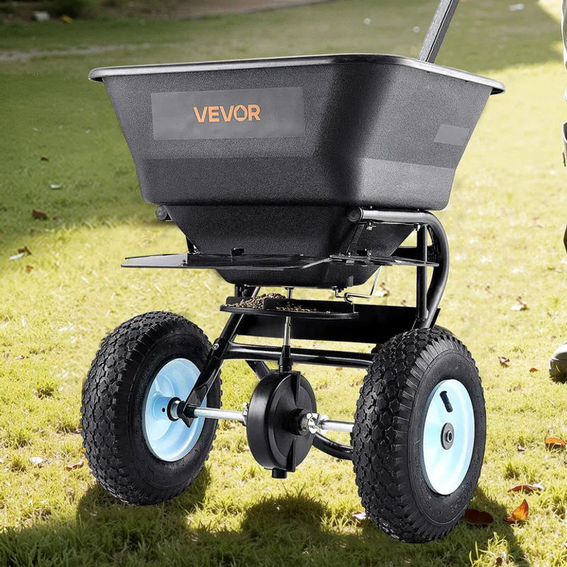 Buying Solutions MB Rasenstreuer mit 45 kg Fassungsvermögen und All-Terrain-Luftreifen für die Rasenpflege - Bild 11