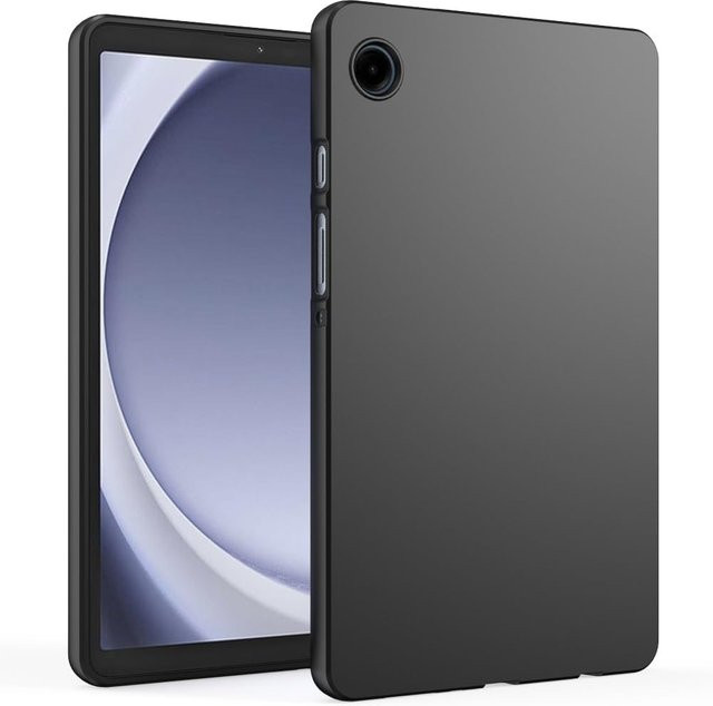 Schutzhülle aus Silikon und TPU für Samsung Galaxy Tab A9 Plus, S7, S8, S9 FE Plus und Ultra 12.4 in Schwarz - Bild 1