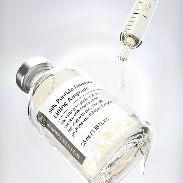 SUNGBOON EDITOR Seidenpeptid Intensive Lifting Ampulle Serum, Kollagen - Bild 1