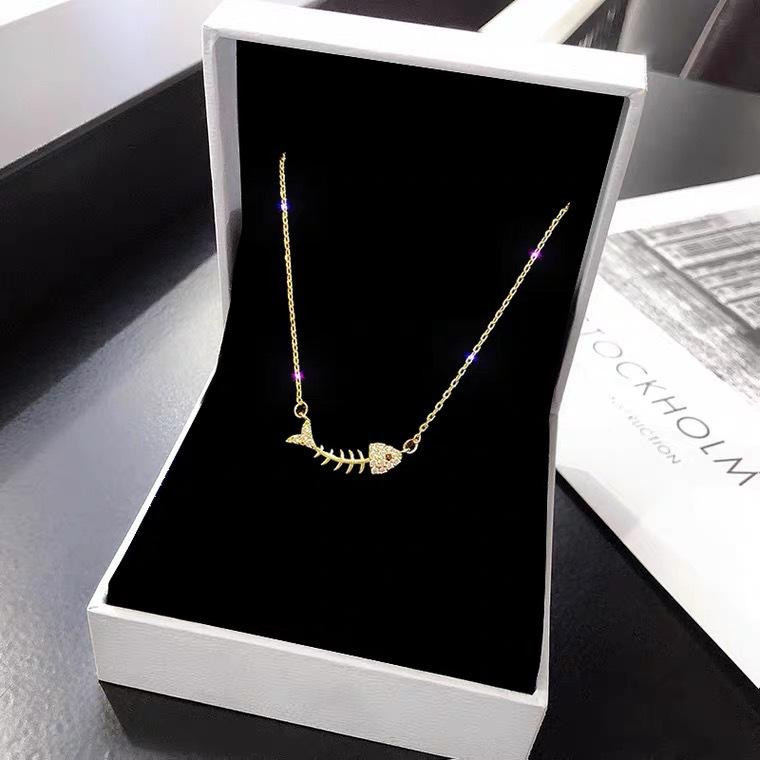 Ramos Halskette Edelstahl, Gold, Zirkonia, Damen - Bild 4