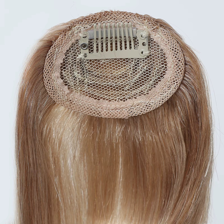 HAIRCUBE Echthaar-Pony-Clip-in-Extensions, Champagnerblond, Damen - Bild 3